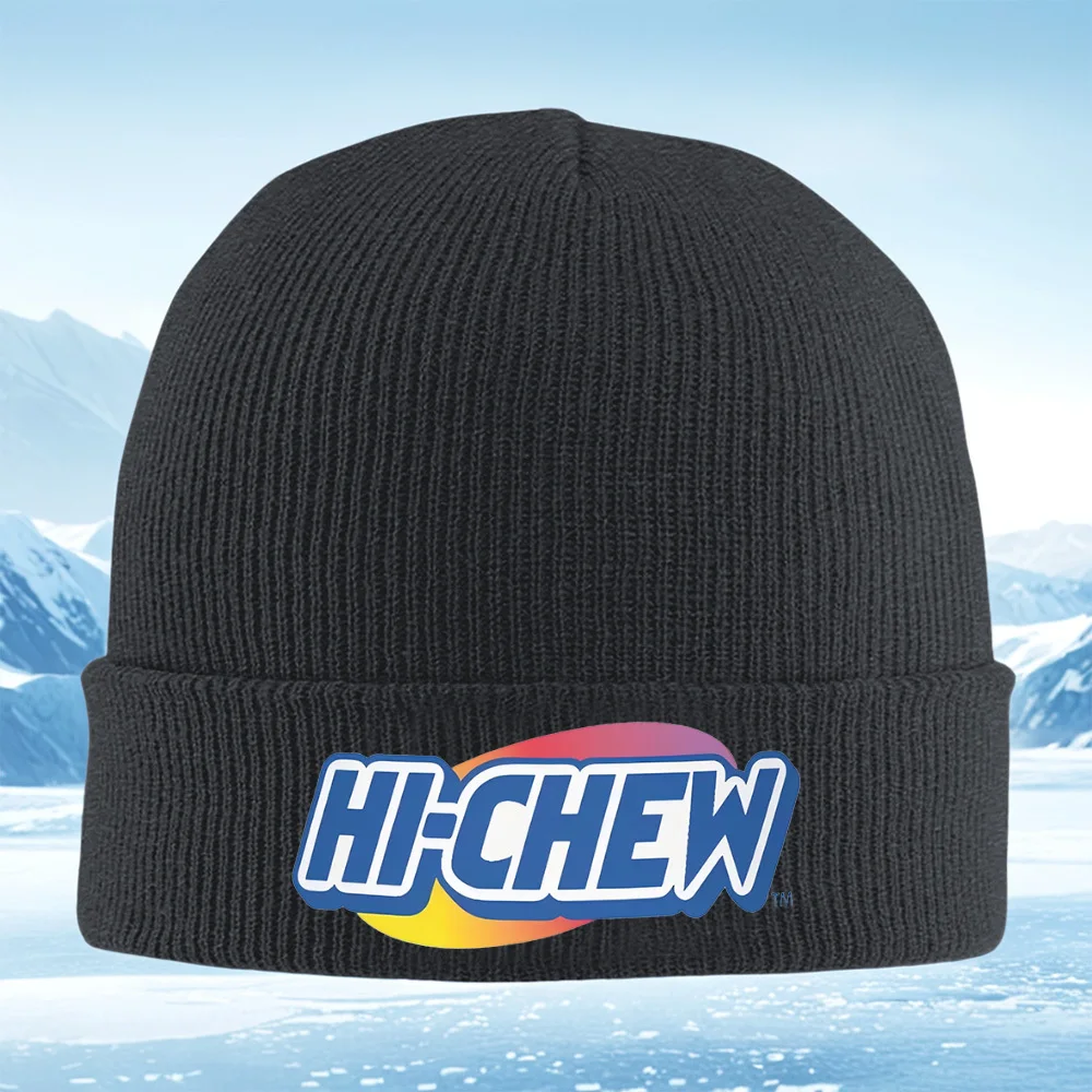 HI-CHEW Sundae de Caramelo Hombres Damen Gorro de Punto Unisex Gorro Jersey Gorro Invierno Térmico Cálido Navidad