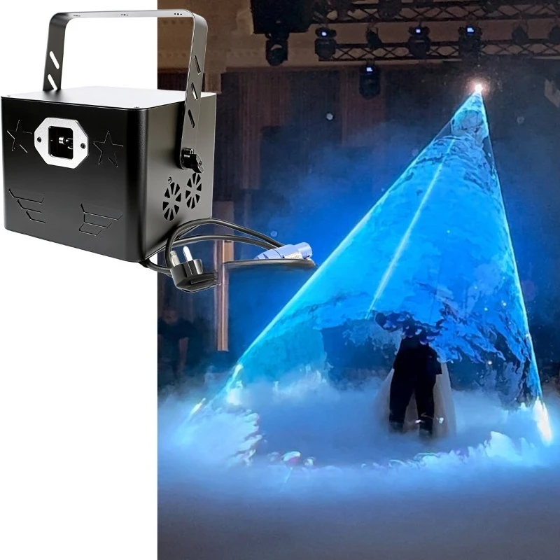 Laser wedding, mobile app control lights