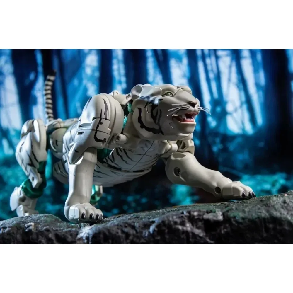 In Voorraad Vervorming speelgoed KO versie BW10 BW-10 Beastman MP50 White Tiger Warrior Transformatie Action Figure Model