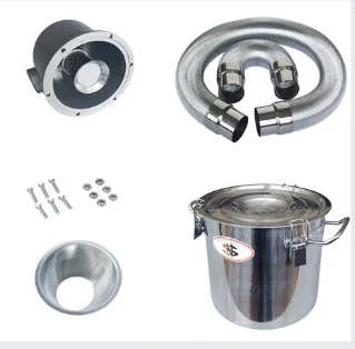 40mm Industrial Cyclone Separator - High Temp & Pressure Resistant Aluminum Dust Collector