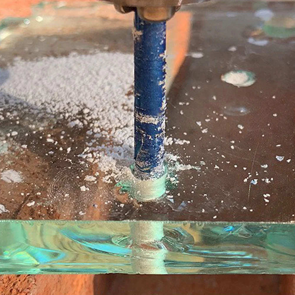 

1Set Glass Drill Bit Dry Drilling Bit Set Stable Forged Hole Saw Kit for Tile Marble Granite Porcelain Ceramic Stone