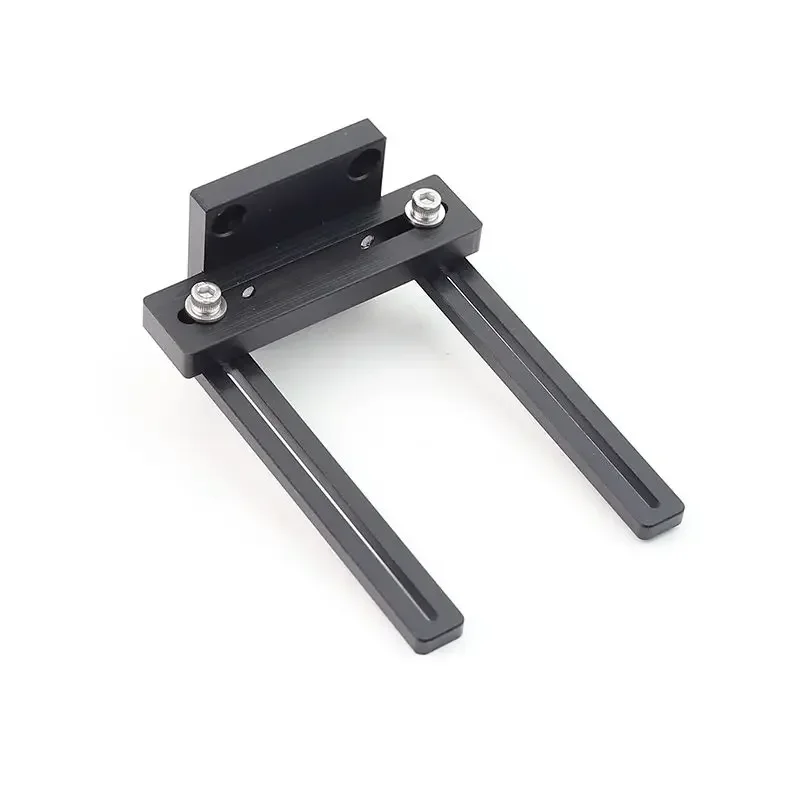 Slide table lift displacement platform 60 vertical industrial camera, slide bracket, gear, rack, manual fine-tuning