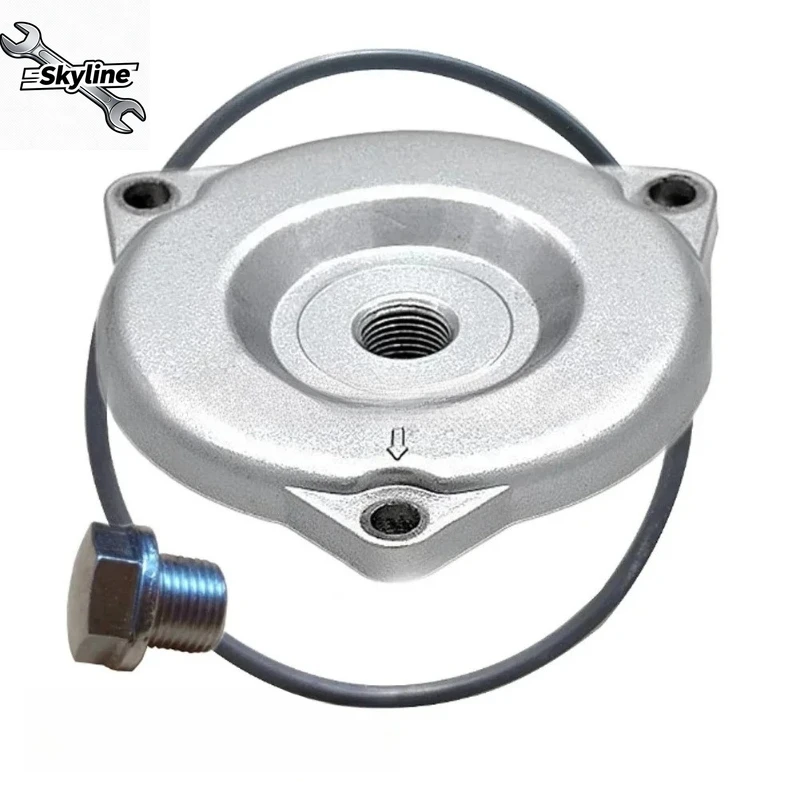 Motorcycle GN250 Oil Floor Drain Leak Thread Plate Cover O-ring 250cc GN 250 Fuel Cover Spare Parts