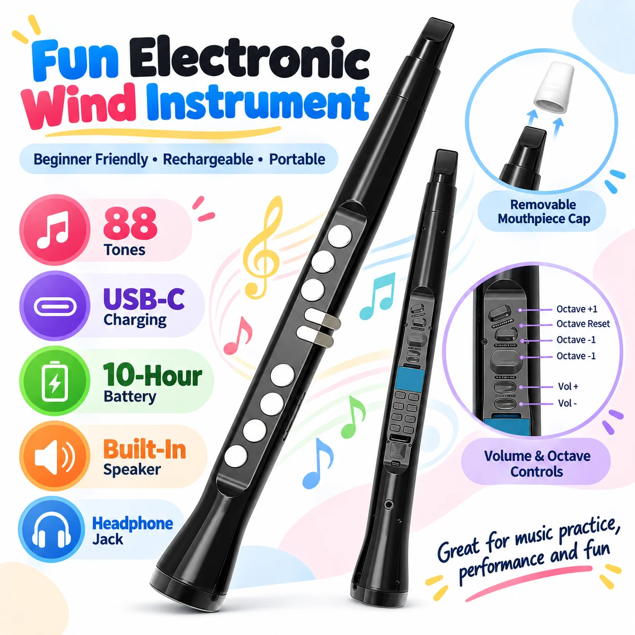 USB-C-Betriebenes Mini-Digital – Musical Instrument With A Bewertung und Preis
