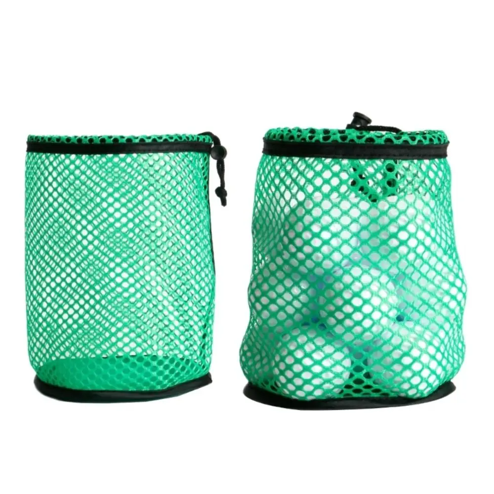 Golf Storage Bag 12/25/50 Golf Drawstring Pouch Nylon Mesh Golf Mesh Net Bag Large Capacity 3 Colors Golf Training