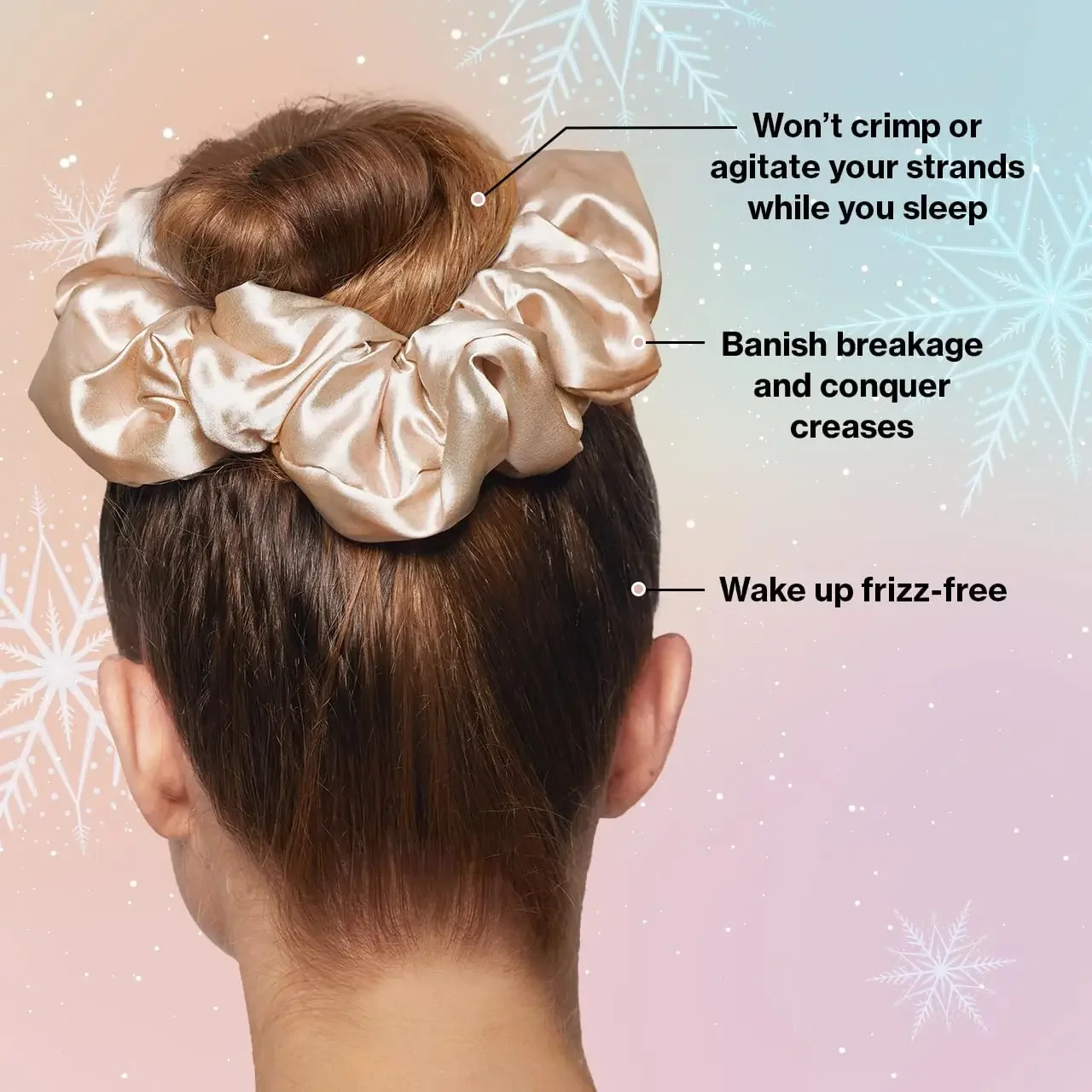 Coleteros de Satén de Seda Elásticos para Mujer, Sujetadores de Cola de Caballo, Ideales para Coletas Altas, Cuidado del Cabello, Pinzas para el Cabello