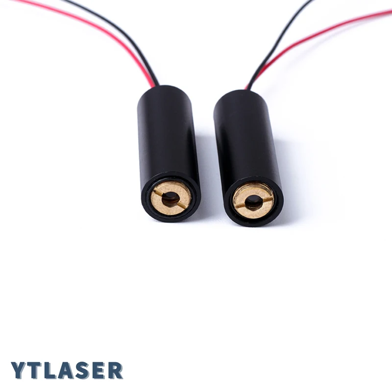 Glass Len/PMMA len D10X30mm Adjustable Focus 5mW 10mW 20mW 30mW 505nm Green Dot Laser Diode Module Industrial Grade ACC Driver