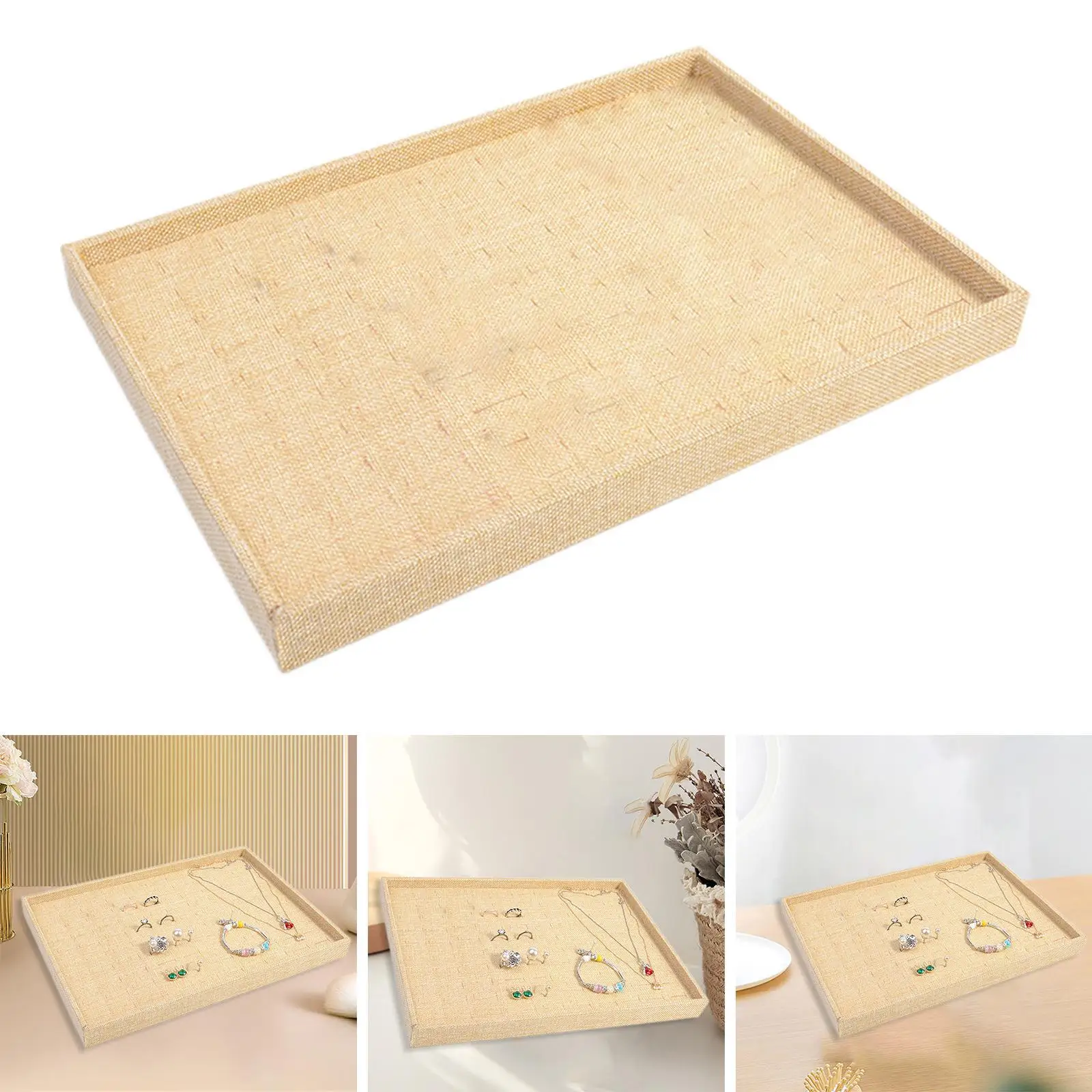 Stackable Jewelry Trays for Drawer Stores Showcase Gift 24 Pendant Plates