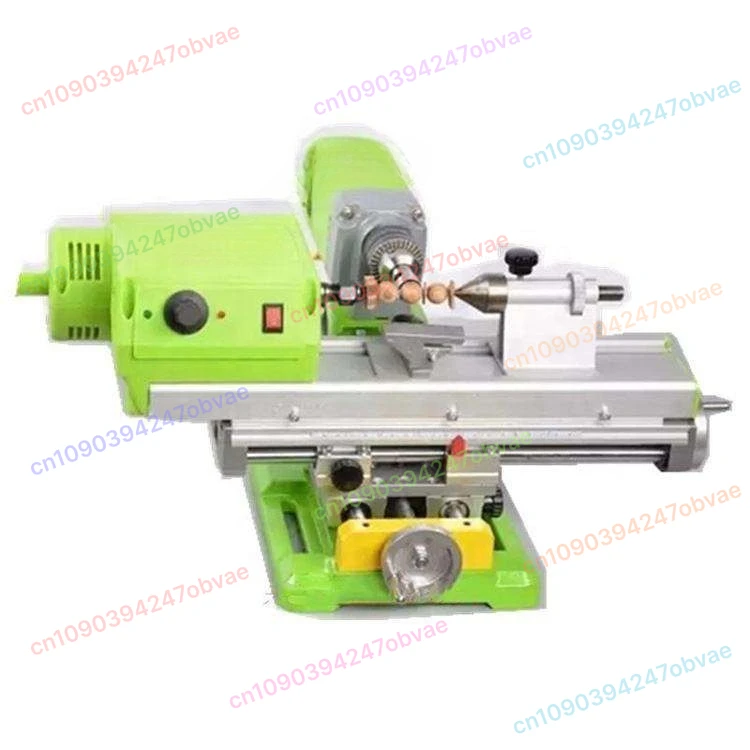 

Mini bead lathe grinding and polishing car bead round bead machine mini DIY woodworking small machine tool