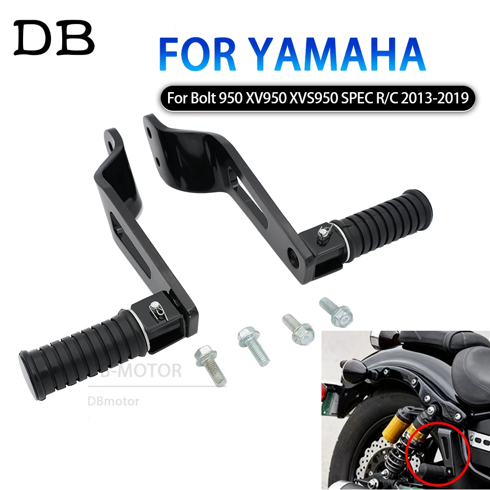 

Motorcycle Accessories Foot Peg Pedals Footrest Foot Peg Racing Rearset Rear Sets Accessories For Yamaha Bolt XVS950 2014 - 2021