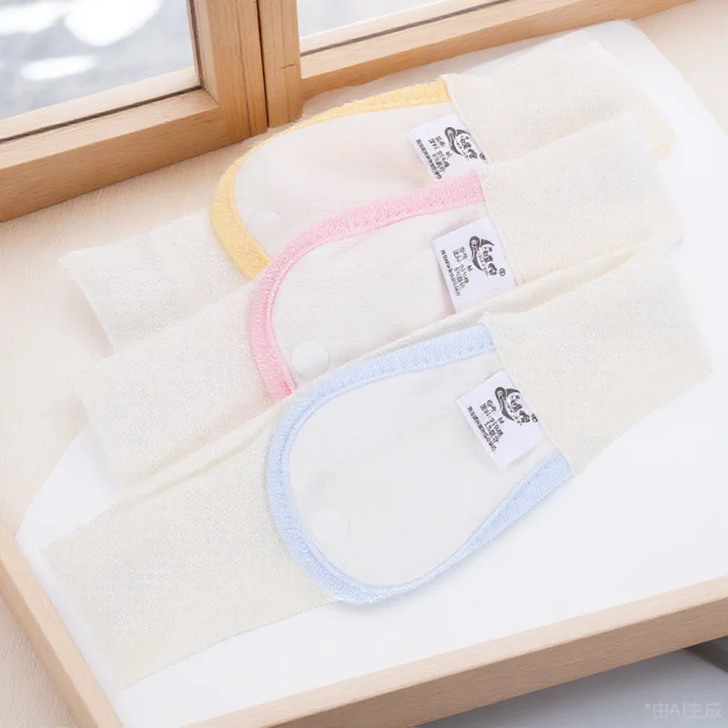 3 قطع من حزام تثبيت حفاضات الأطفال الصغار القطني، حزام خصر ناعم قابل للتعديل، حزام تثبيت حفاضات مرن، حزام تثبيت مريح