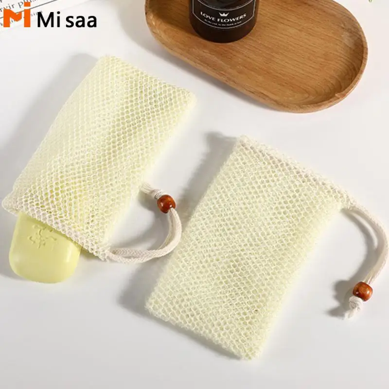 Bubble Net Convenient Can Be Decorated Simple Gentle On Skin Soap Enhanced Exfoliation Sustainable Shower Accessories Soap Bag