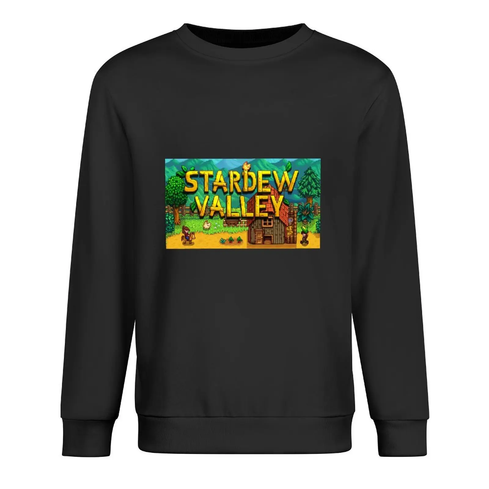 

Stardew Valley Intro Pullover men's clothes anime clothing anime clothes men clothing hooded sweatshirt for men
