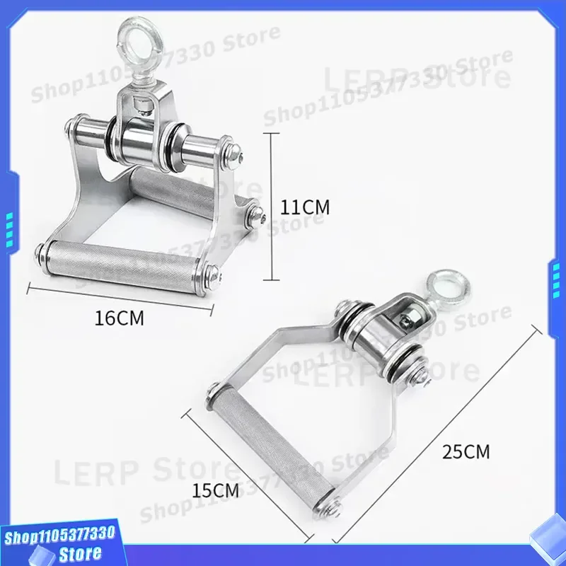 Heavy Duty T Bar Row Handle for Dragon Frame Gym Equipment High Pull Down V Grip Fitness Accessory Strength Training Rod V