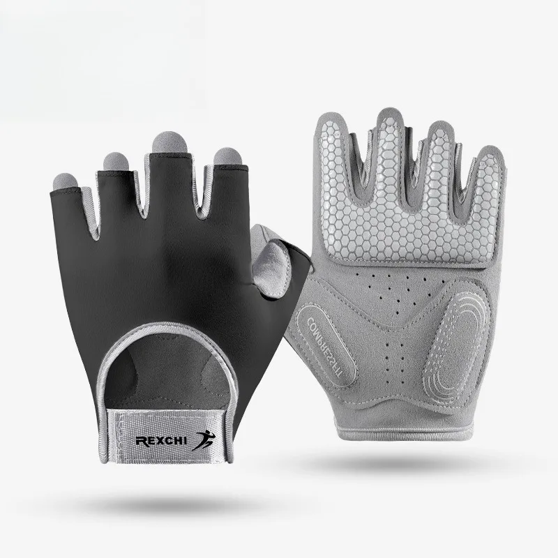 

2025 Half-Finger Training Gloves - Breathable Anti-Slip Workout Gloves for Gym & Outdoor Sports (XG57)