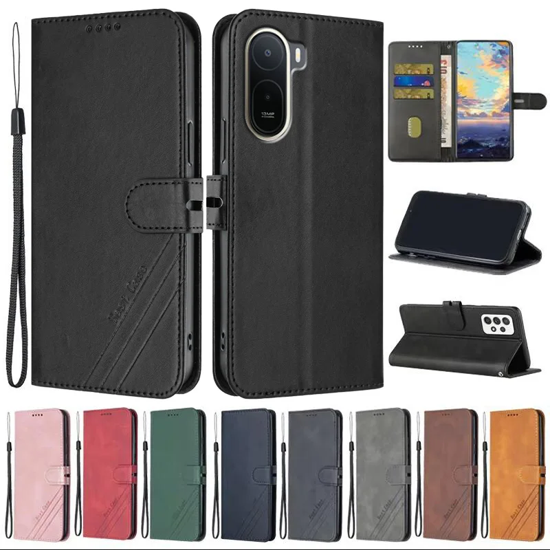 For Xiaomi Redmi A7 Pro 4G Case Leather Flip Case on For Coq
