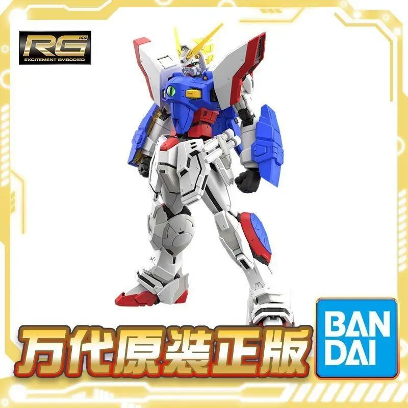 

Bandai Domon Kasshu RG 1 144 Shining Gundam Model Kit Plastic For Collectors Display High Quality Detailed Anime Action Figure