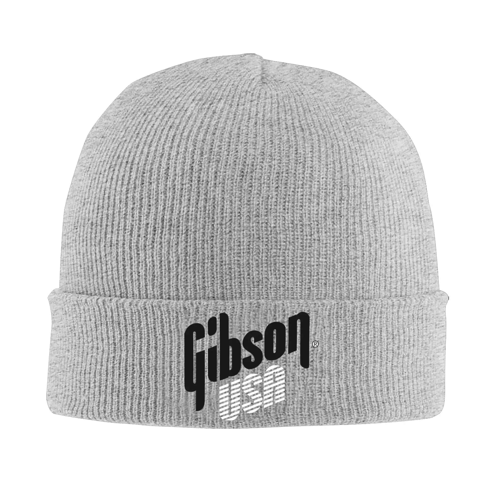 Custom Guitar-Gibsons Beanie Cap Unisex Winter Warm Bonnet Homme Knitting Hat Street Outdoor 1894 Skullies Beanies Hats