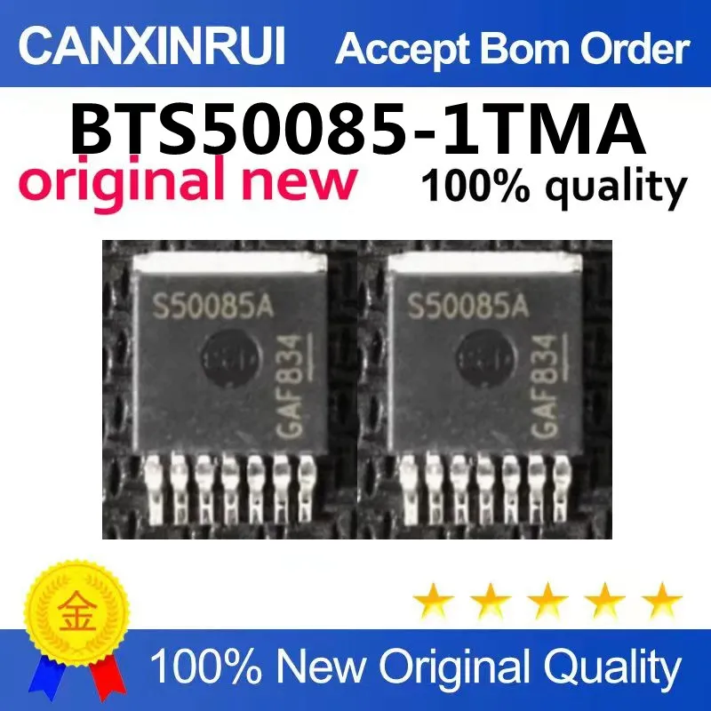 BTS50085-1TMA 44A/62V S50085A TO-263-7 Smart Switch