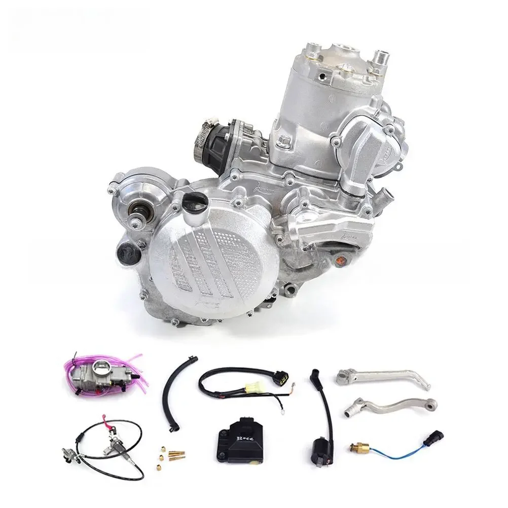 Venda quente de fábrica motor de 2 tempos motocicleta motor de dois tempos 320cc conjunto de motor