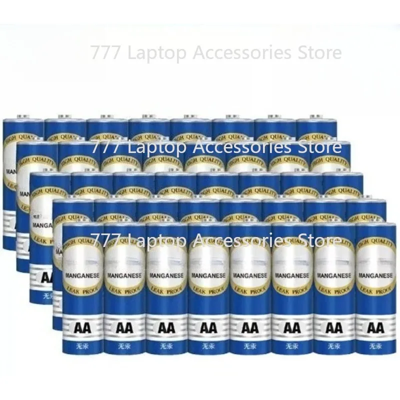 40pcs 1.5v AA For Panasonic high-capacity disposable carbon batteries, suitable for toys, remote controls, wireless mice, etc