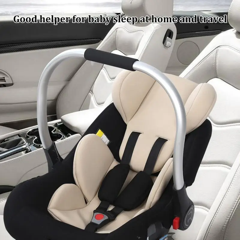 Baby Auto Sitz Einsatz Weiche Auto Sitz Kopf Und Körper Unterstützung Infant Kinderwagen Kissen Für Kinder Körper Kopf Hals Unterstützung