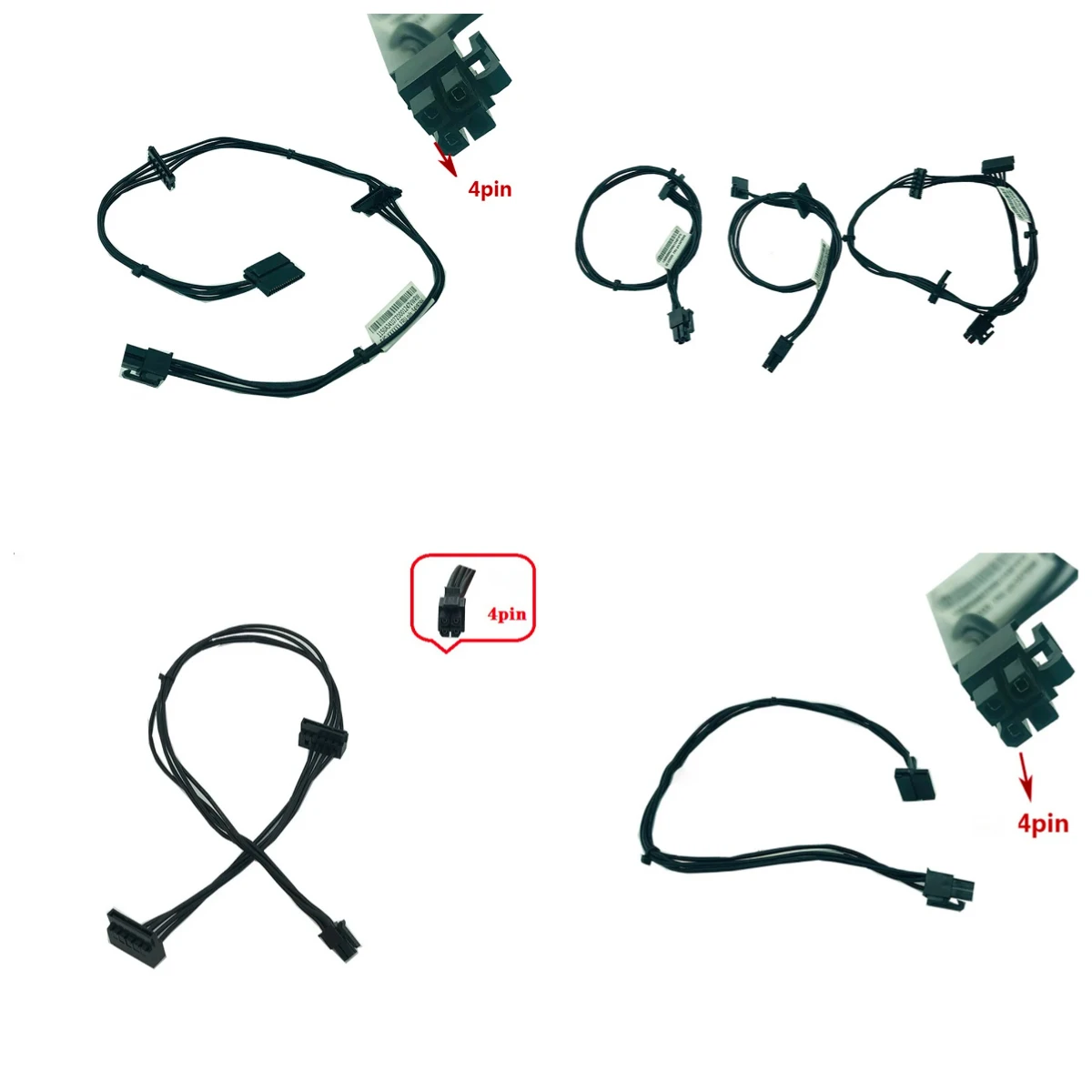 1PC New For Lenovo Dedicated Standard 4pin to SATA Power Cable