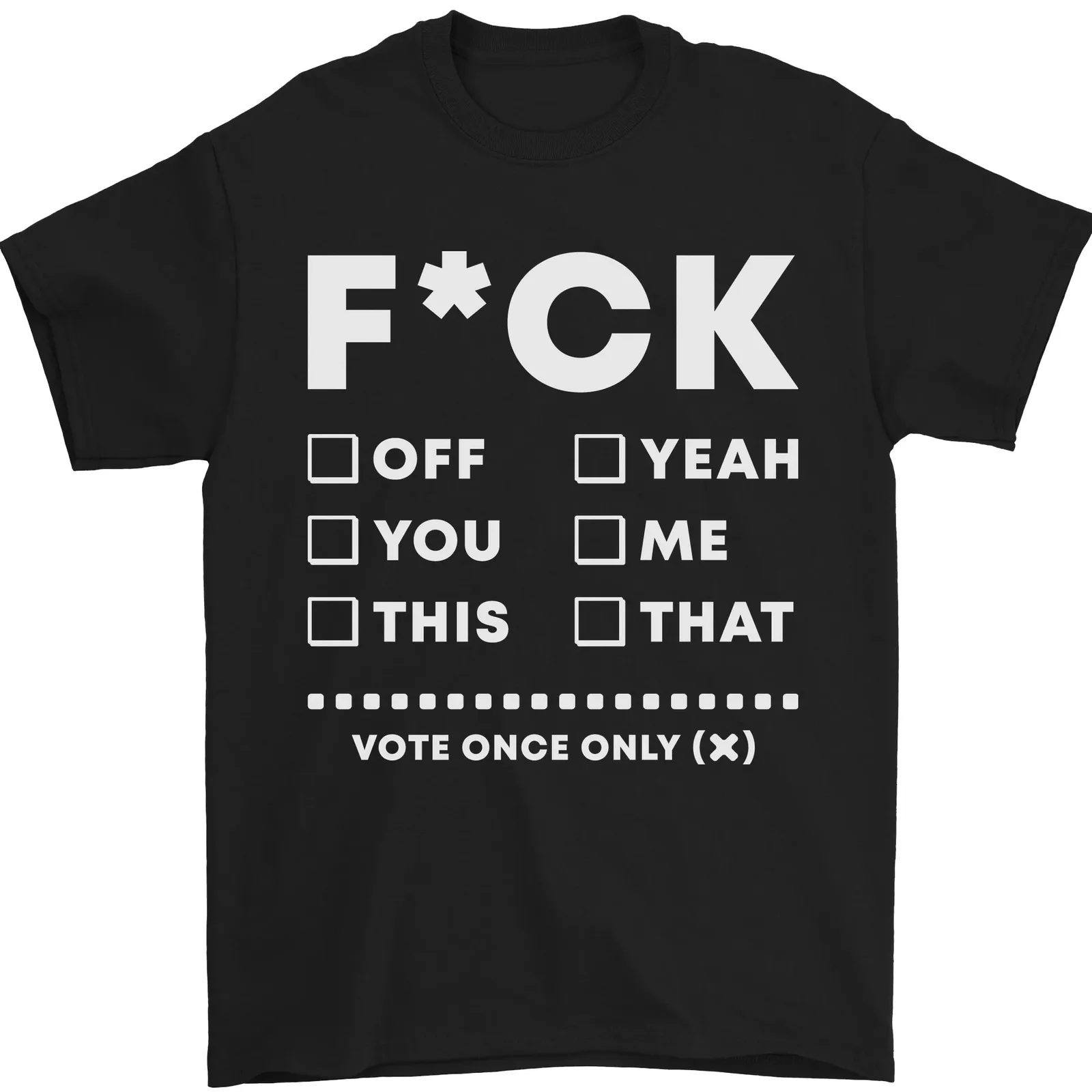 Fook Off Yeah You Me This Funny Offensive Mens T Shirt 100 Cotton