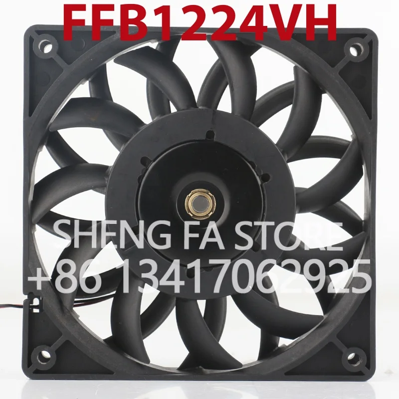 High air volume inverter Server Two-wire silent FFB1224VH Delta 5V 12V 48V DC24V 0.45A AC EC 12025 120x120x25MM 12CM cooling fan