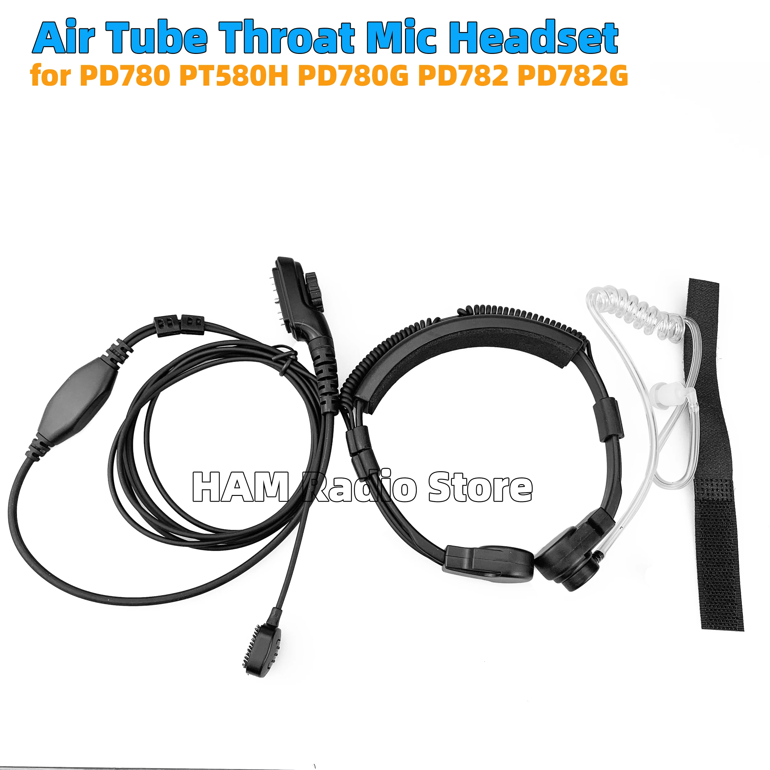 

Воздушная трубка, горловой микрофон, гарнитура PTT для Hytera PD700 PD702 PD705 PD706 PD708 PD788 PD786 PD785 PD782 PD786G PD788G радио