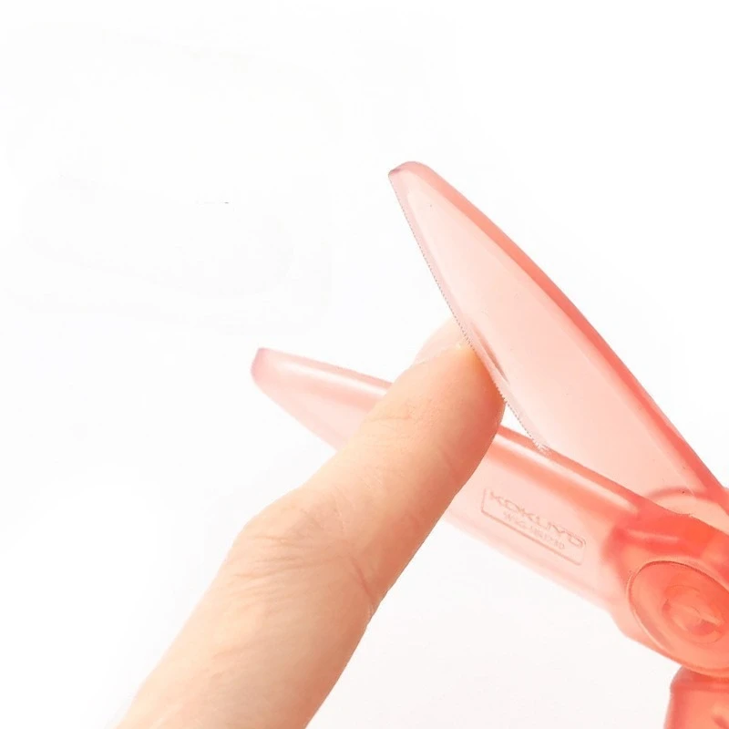 مقص سلامة للأطفال مقص بلاستيكي للوازم الفنية المدرسية #4