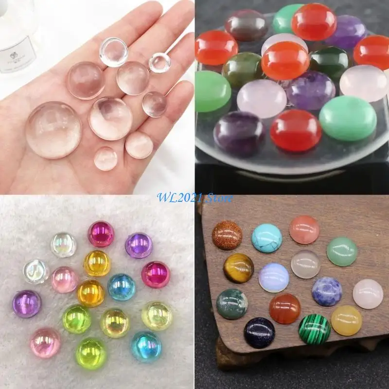 G5GC العملية القلادة الحرف القلادة القلادة مصنوعة يدويًا زخرفة قوالب السيليكون لملمس شمع الطين وصياغة الراتنج