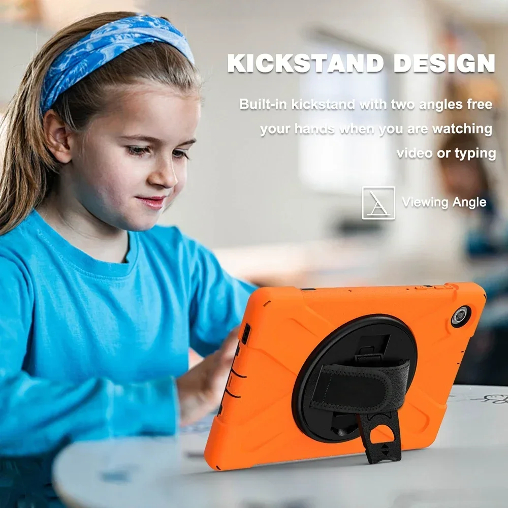 For Lenovo Tab M11 M10 HD Gen 2 TB-X306F 3rd Gen TB328FU M8 M9 Case Kids Safe Silicon Tablet Cover M10 Plus TB-X606F X606X 10.3