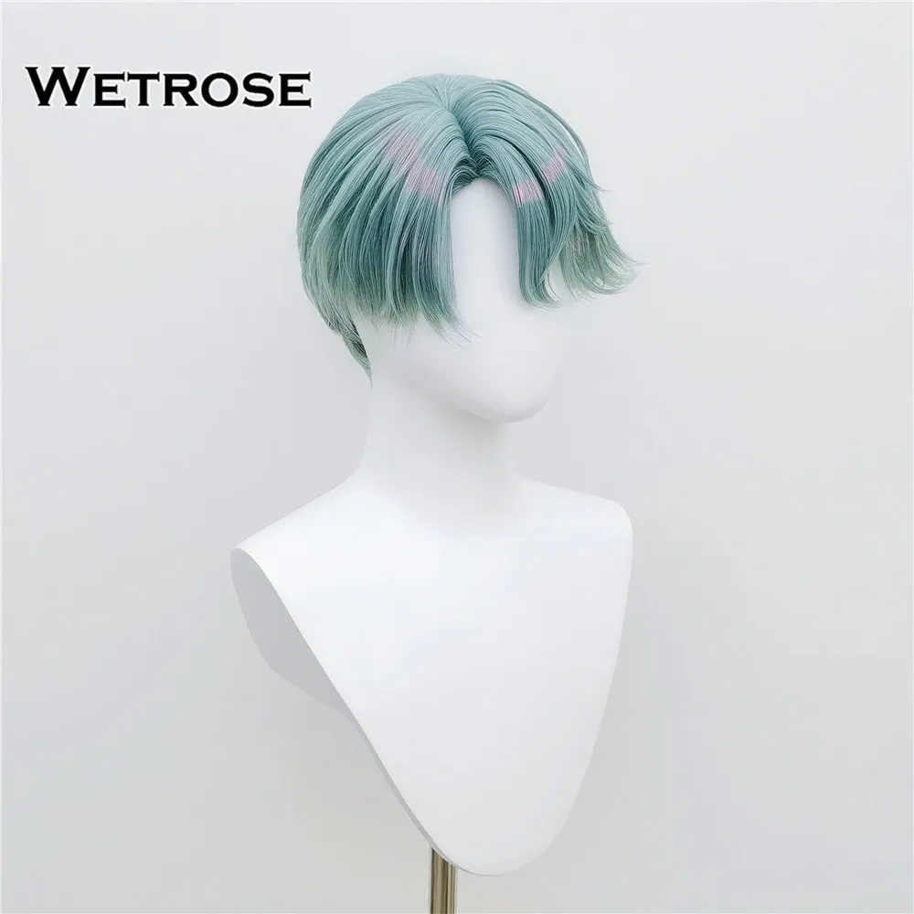 [Wetrose] متوفر في المخزون Nijisanji Vtuber Freodore شعر مستعار تأثيري عيد الهالوين