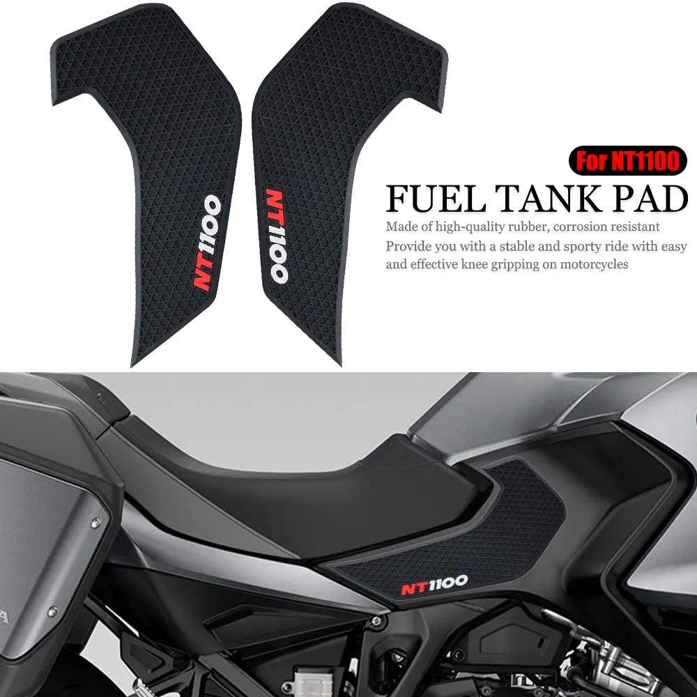 

For Honda NT1100 nt1100 Motorcycle Accessories Fuel Tank Pad Protector Sticker Side Anti Slip Protection Pad Knee Grip