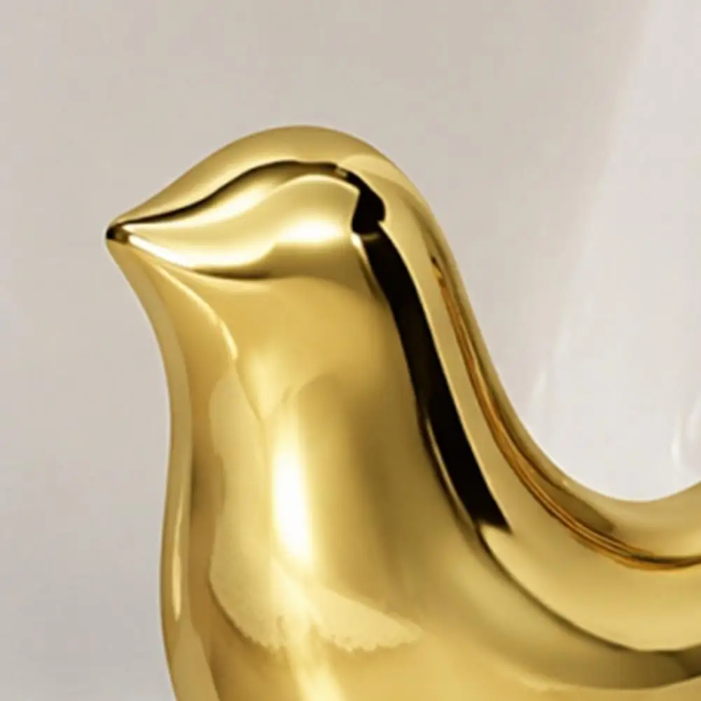 Bathroom Hardware Accessory 2pcs Bird Toilet Screw Covers Decorative Ceramic Bolt Caps Modern Style Universal Fit for Home