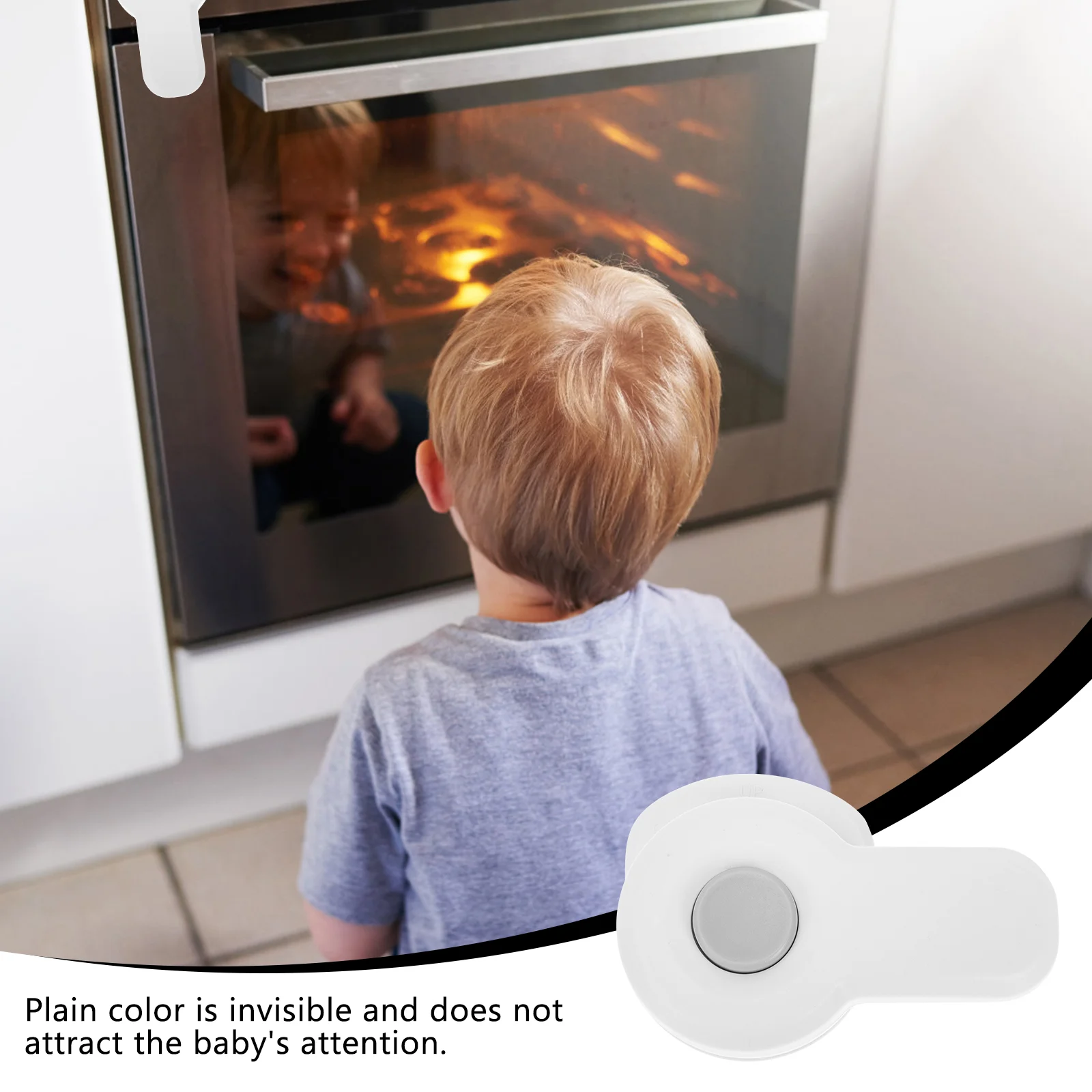 2 pezzi serratura di sicurezza per bambini forno serratura a prova di bambino serratura per frigorifero per serratura congelatore serrature per armadietti serratura di sicurezza hardware