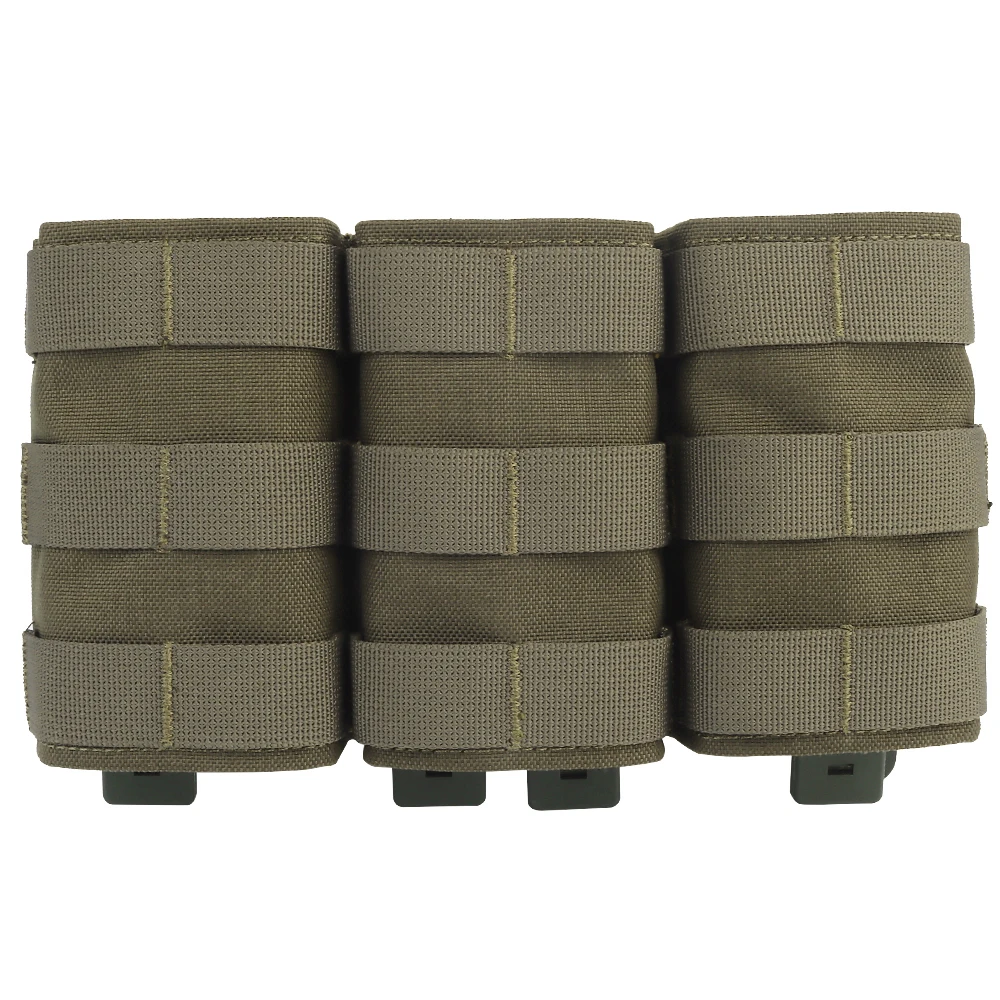 5.56 7.62 Triple Magazine Pouch Front Flap MAG Retention Inserts Malice Clip For LV119 FSCK AVS FCPC Tactical Vest