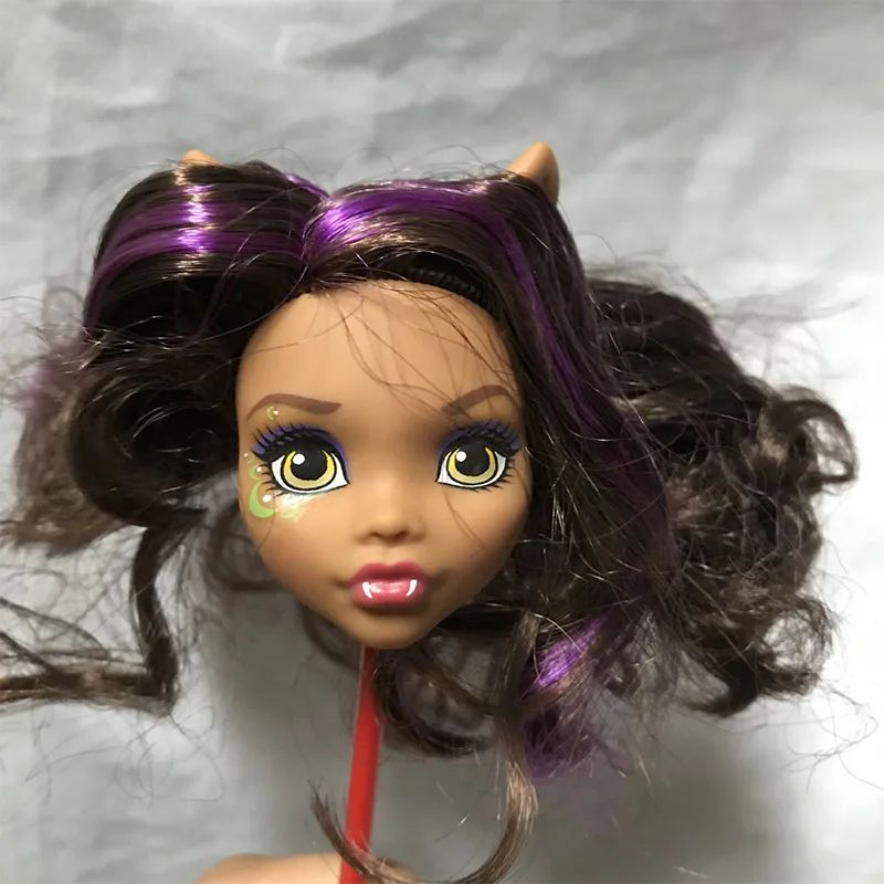 [Limited Supply]1/7 Monster High Doll's Head Fit To 24cm Height Body Accessories Toys for Girls