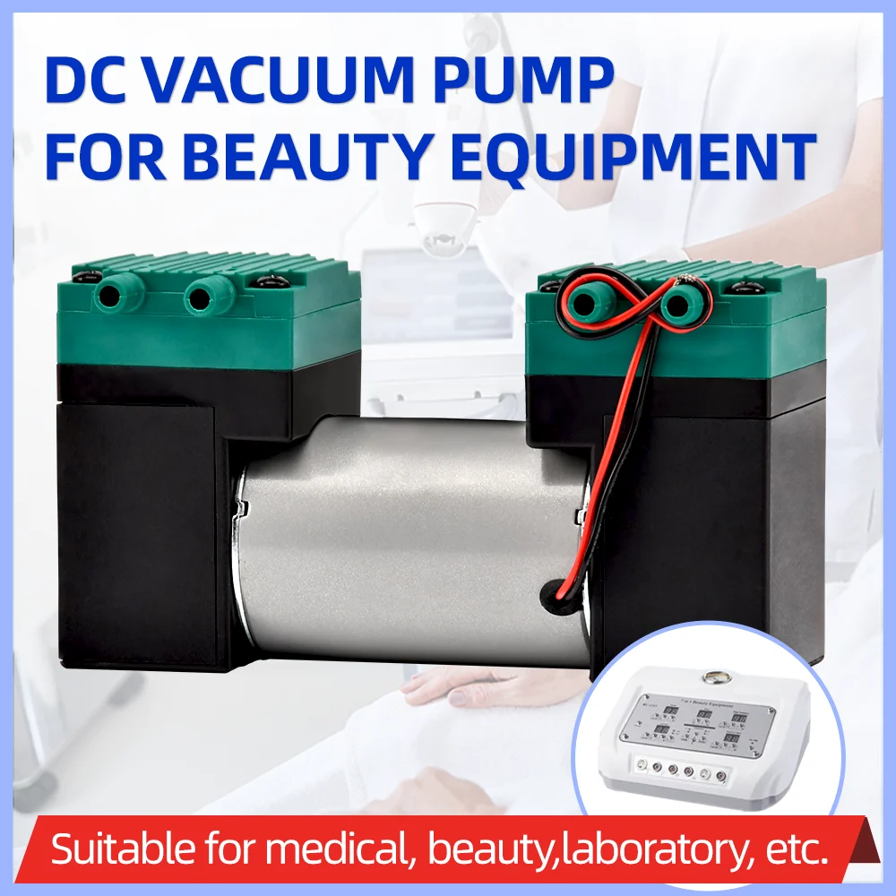 Air Compressor Pump Head Small DC High Pressure Suction Diaphragm Vacuum Pump For Ultrasonic Beautiful Skin Instrument