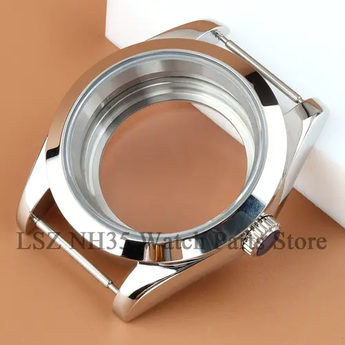 For 36mm/39mm Datejust Case Stainless Steel NH35 Watch Case Fit Seiko NH35 NH36 Movement 28.5mm Dial Polish Oyster Watchband - Image 21