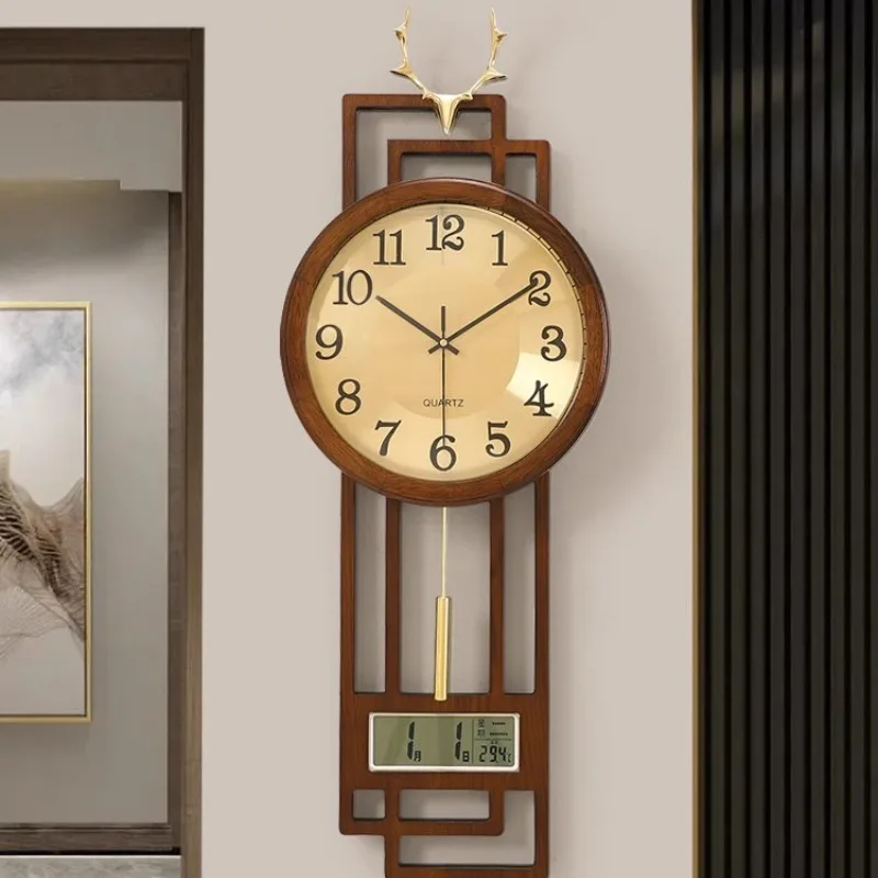 

Mechanical Design Wall Clock Restaurant Art Classic Restaurant Wall Clock Luxury Italy Duvar Saati Home Decoration Accessories