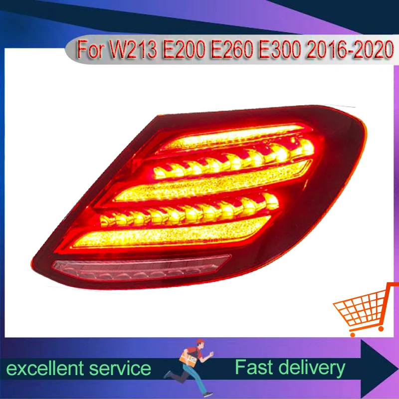 

Auto Taillight For Benz W213 E200 E260 E300 2016-2020 Refit S-Class Maybach Assembly LED Dynamic Turn Signal Light Car Accessory