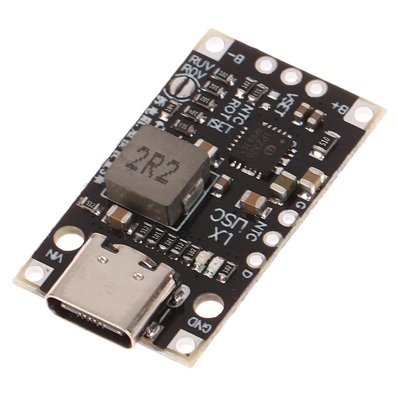 Type-C 2S 3S 8.4V 12.6V Step-Up Boost Charger Board 18650 21700 3.7V LiPo Polymer Li-Ion Battery Charging Module