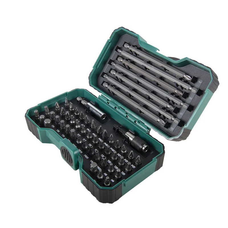 

54 Pcs Electric 1/2 Inner 6 Corner Special Batch Head Set Extended Magnetic Connecting Rod Screwdriver Cylinder Assembly tool