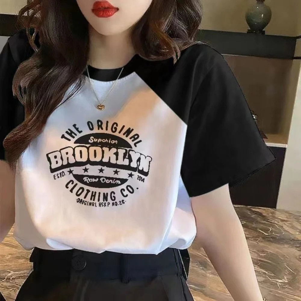 

Women's New Summer Cotton Short-Sleeved T-Shirt With Rotator Sleeve Loose Large Size Casual And Comfortable Short-Sleeved Top