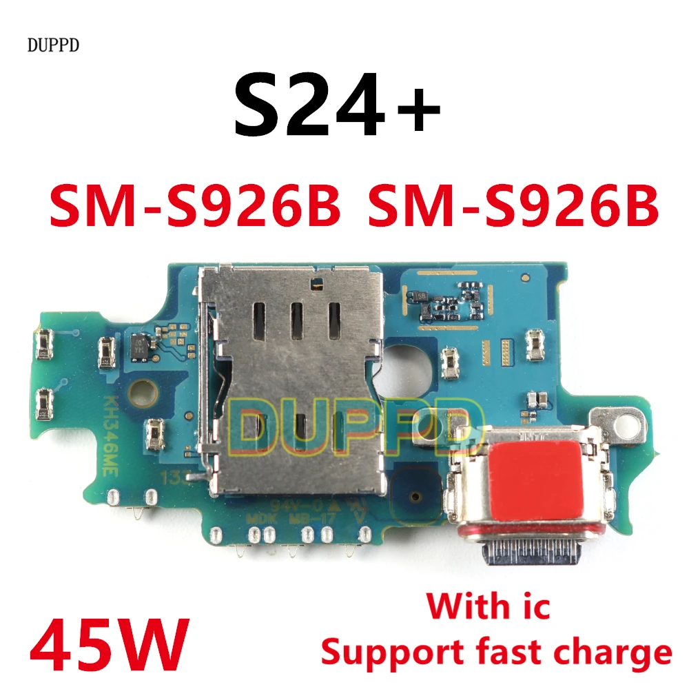 

Гибкая зарядная плата для Samsung Galaxy S24 Plus S24+ SM-S926B S926U S926 USB-порт для зарядки, разъем для док-станции, гибкий кабель для зарядки