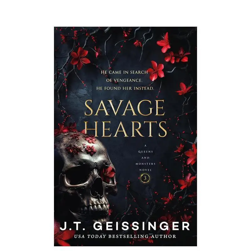 A Queen and Monster Novel 3 - Savage Hearts Paperback English Book