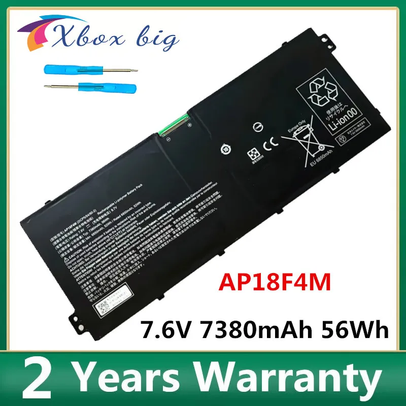 

NEW AP18F4M Laptop Battery For ACER Chromebook 715 CB715 CB714 series 7.6V 56Wh