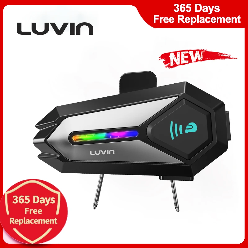 

Bluetooth-гарнитура Luvin G8 Mfreedconn для мотоцикла, водонепроницаемая